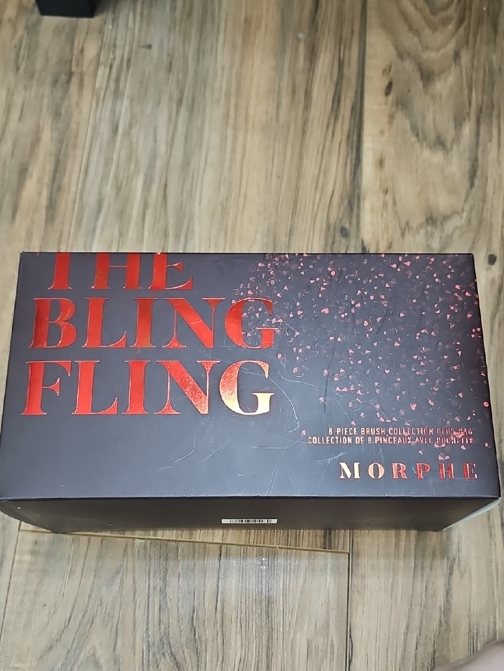 Morphe The Bling Fling Brush Set - Black & Red Accents